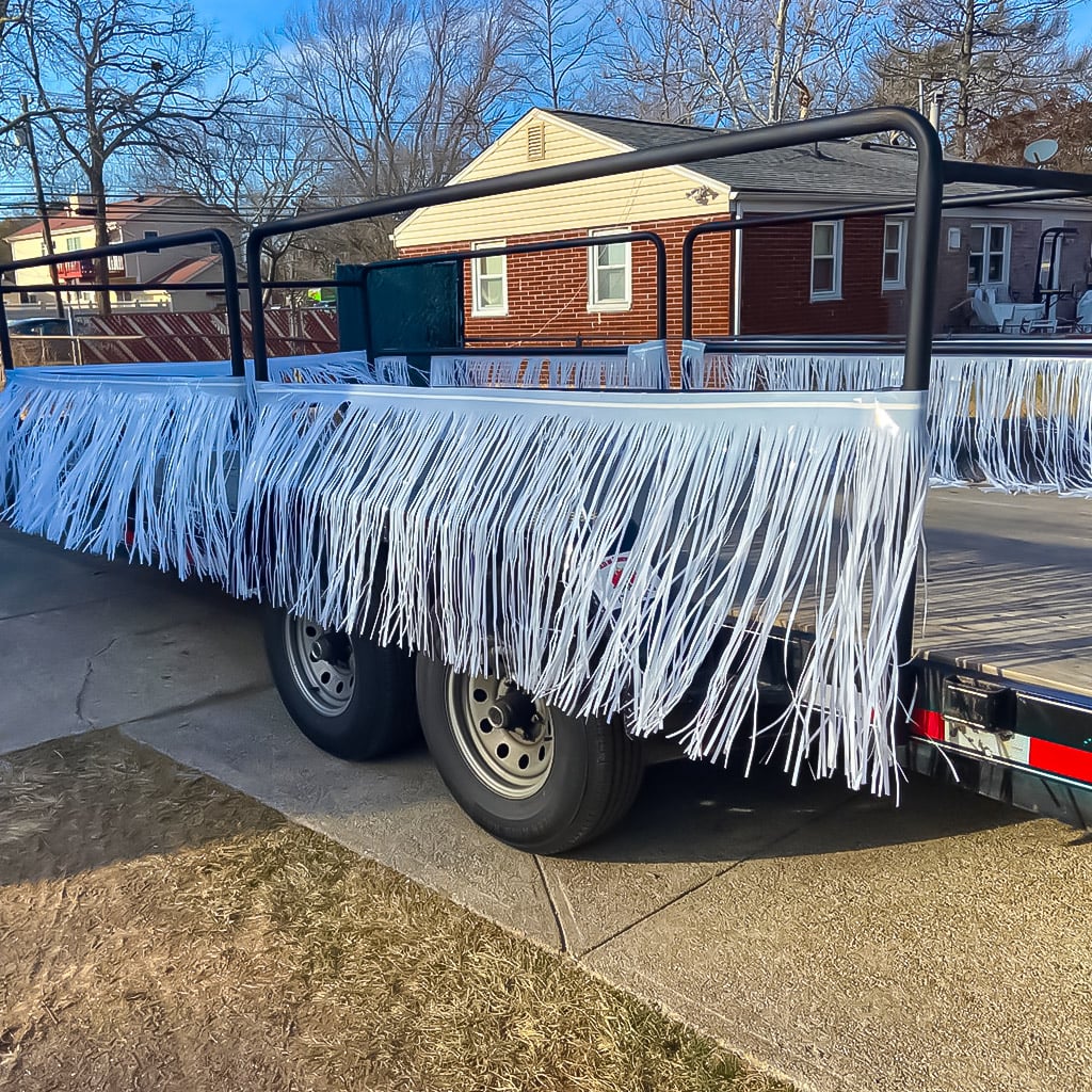 Parade float trailer
