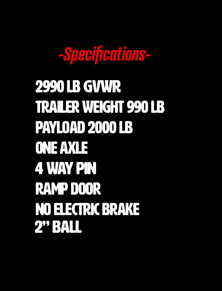 5x8 Enclosed Trailer by Trailer Me Somewhere