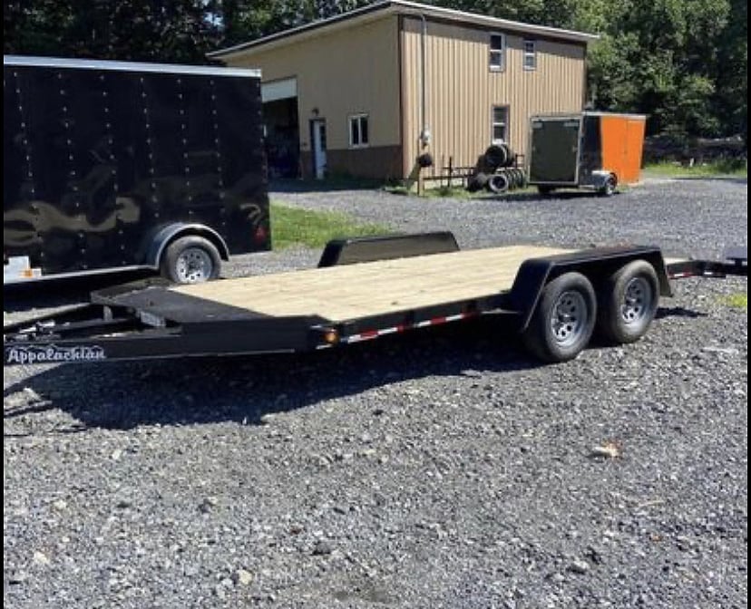 18x7 Car Hauler trailer by Trailer Me Somewhere