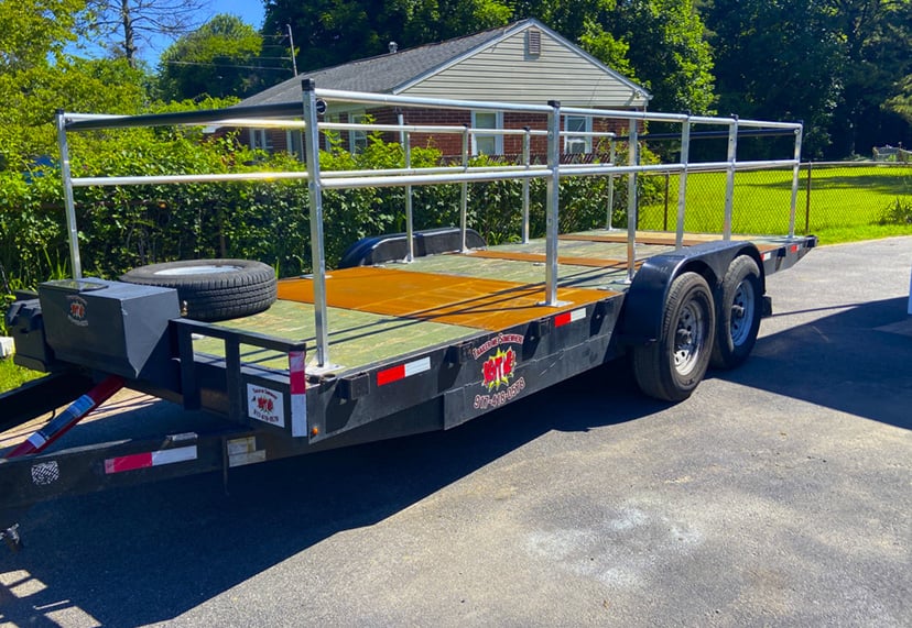 Parade float trailer