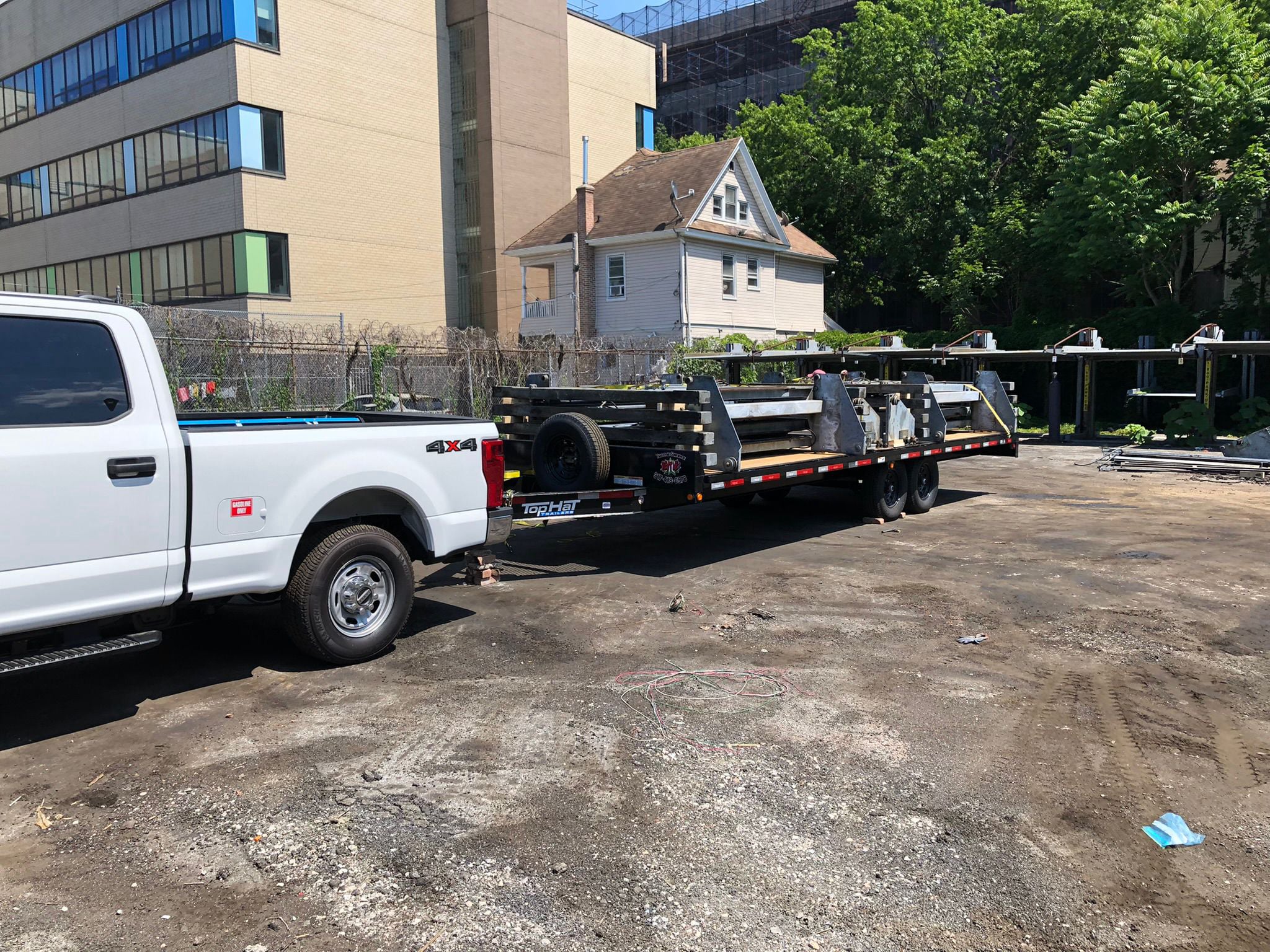 24x8.5 Deckover Flatbed Trailer by Trailer Me Somewhere