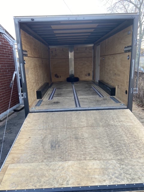8x16 Enclosed Trailer by Trailer Me Somewhere