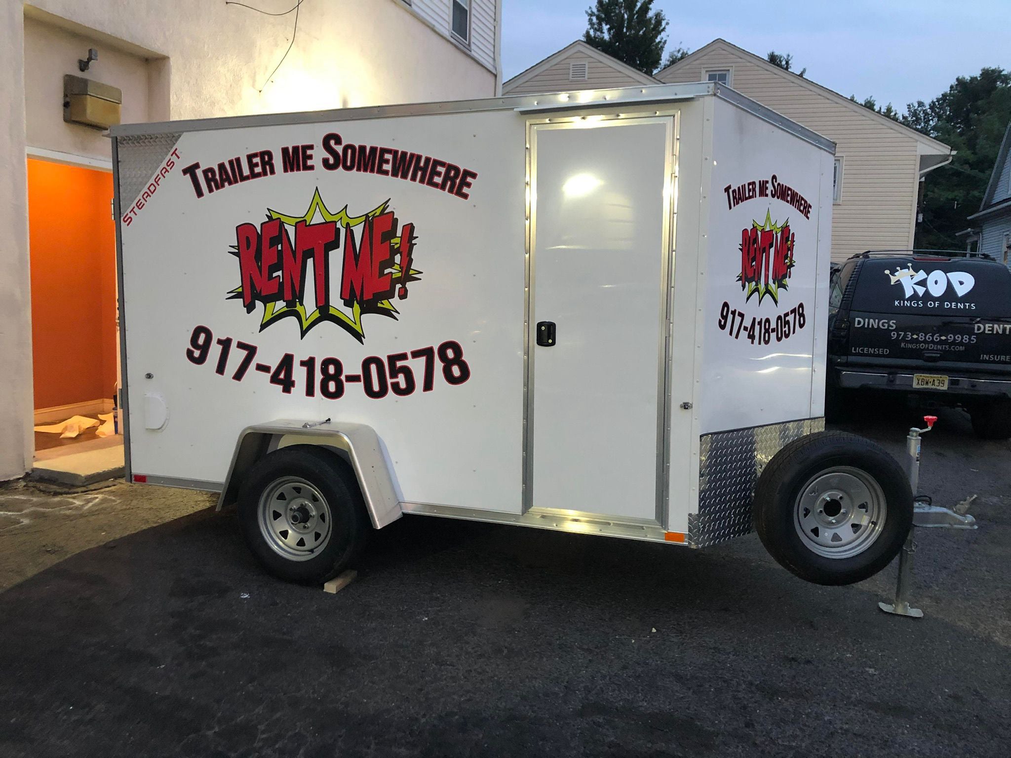 5x10 Enclosed Trailer by Trailer Me Somewhere